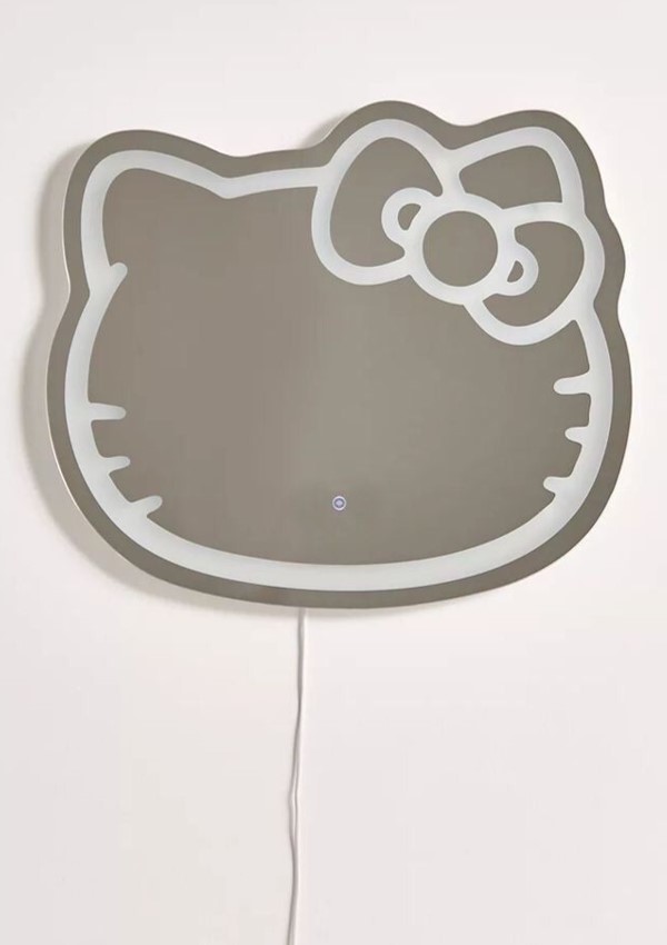 Espejo Lazy led Hello Kitty